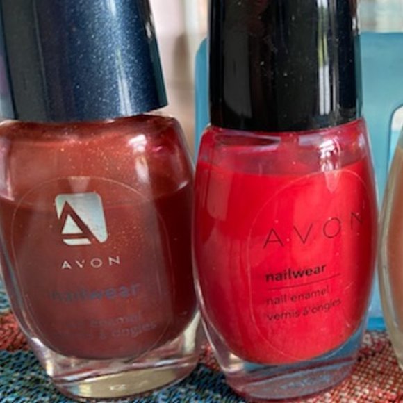 10 discontinued AVON NAIL POLISH * Vintage * NEW & barely used * all shades - Picture 2 of 6
